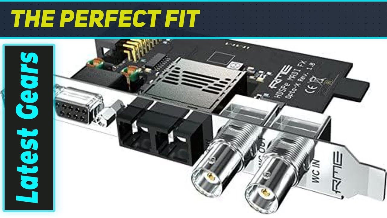 RME OPTO-X Expansion Board: Essential for HDSPe MADI FX