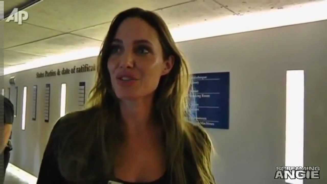 Angelina Jolie attends Congolese warlord trial