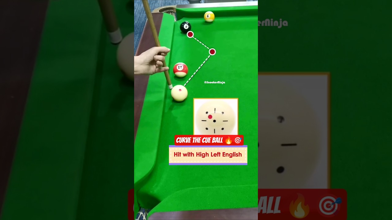 High Left English Swerve Shot 