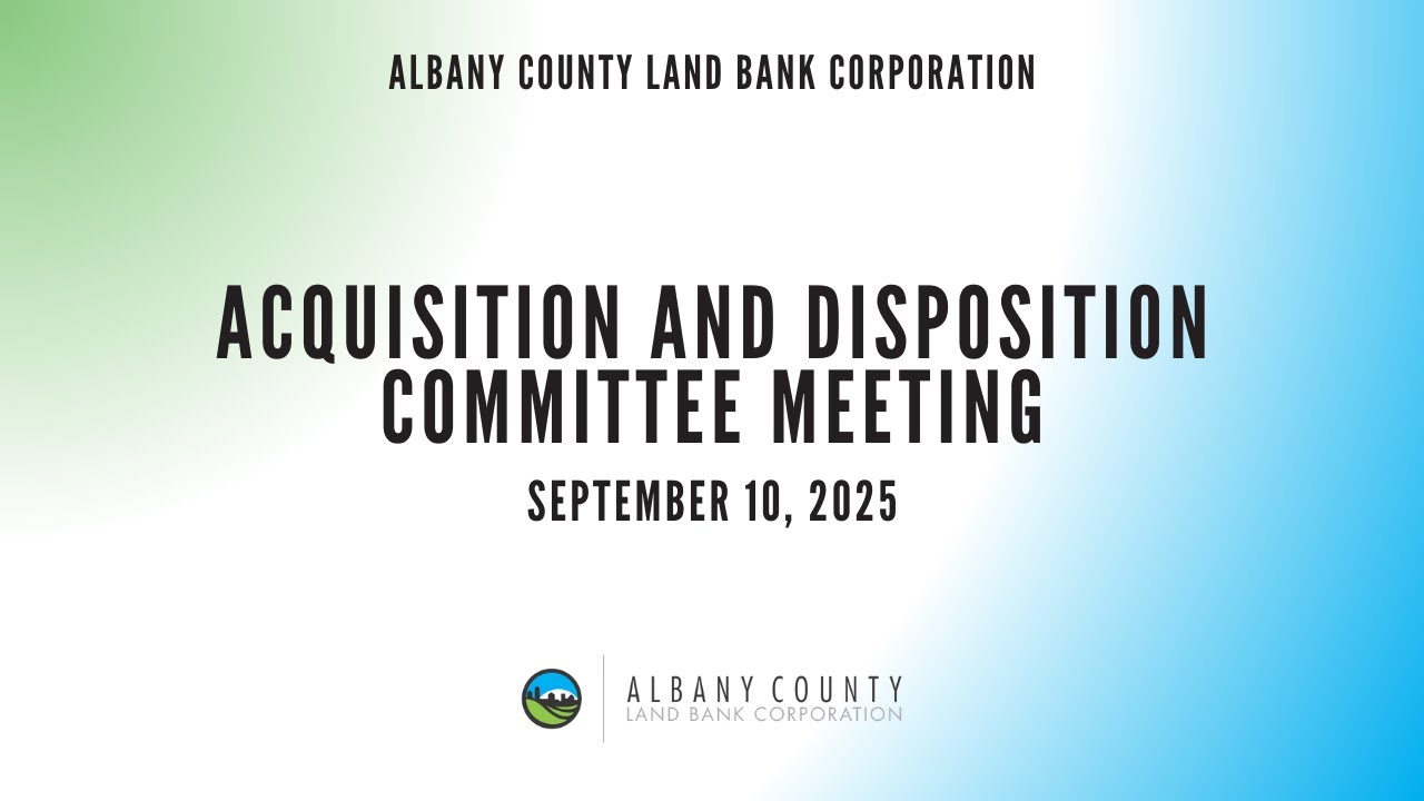 September 2025 | Acquisition and Disposition Committee Meeting