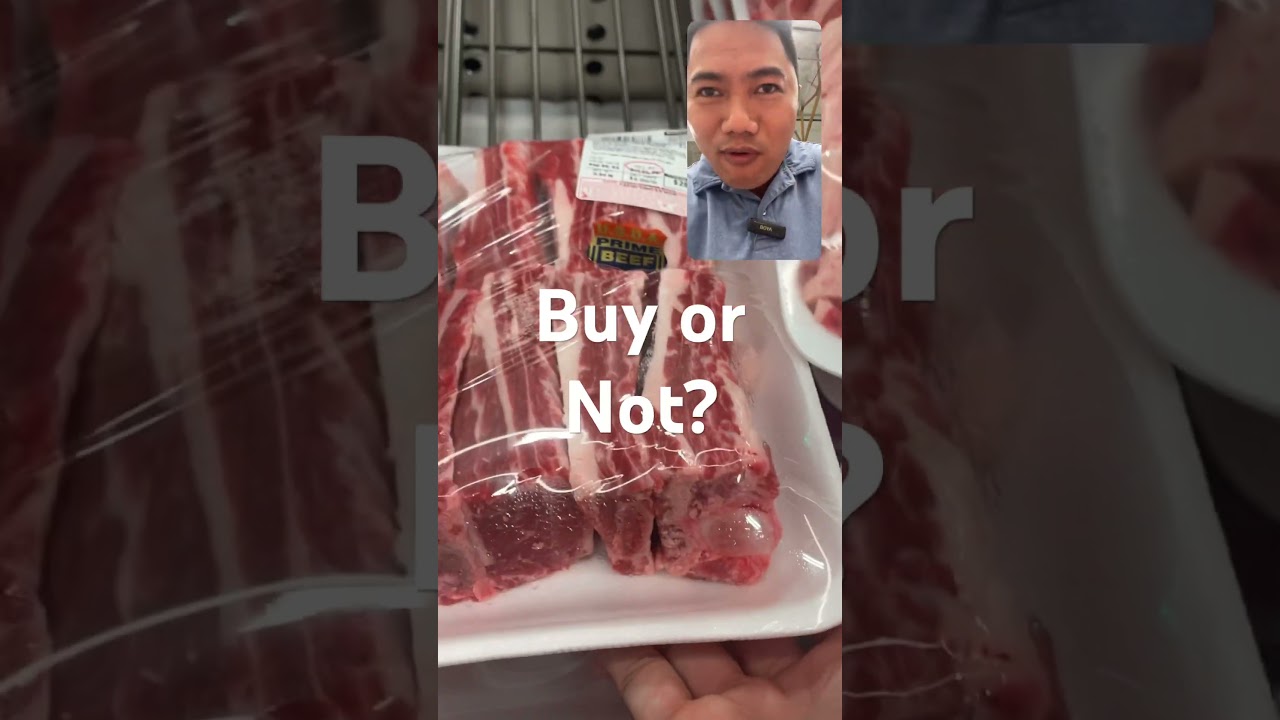 Marvelous Yet Pricey: Costco's USDA Prime Beef Short Rib 🥩 