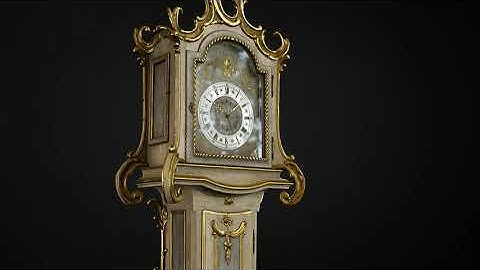 Rococo Clock in Unreal Engine 5