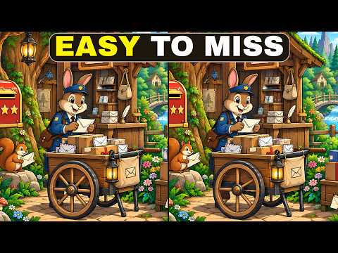 [Spot the Difference Brain Training] The subtle differences will test your attentiveness.