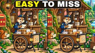 [Spot the Difference Brain Training] The subtle differences will test your attentiveness.