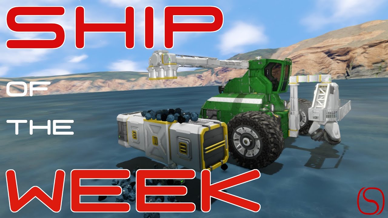 Ship of the Week Ice Harvester Space Engineers Ship Design