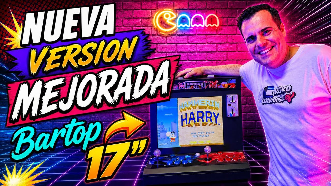 🔥 ALUCINO 😱 La NUEVA Bartop 17" ¡Ahora es MUCHO Mejor! 🔥