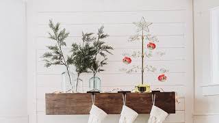 Ornament Display Tree Metal Christmas Rotating Stand Holder Hanger Hook by HOHIYA