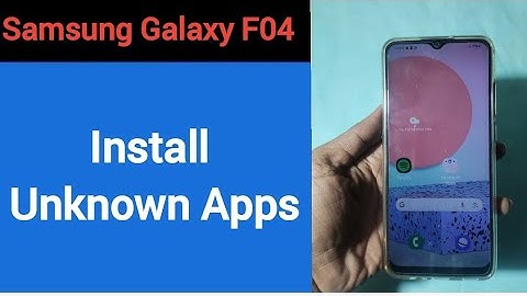 How to install unknown apps, install APK, Samsung galaxy F04 me third party app install kaise karen,