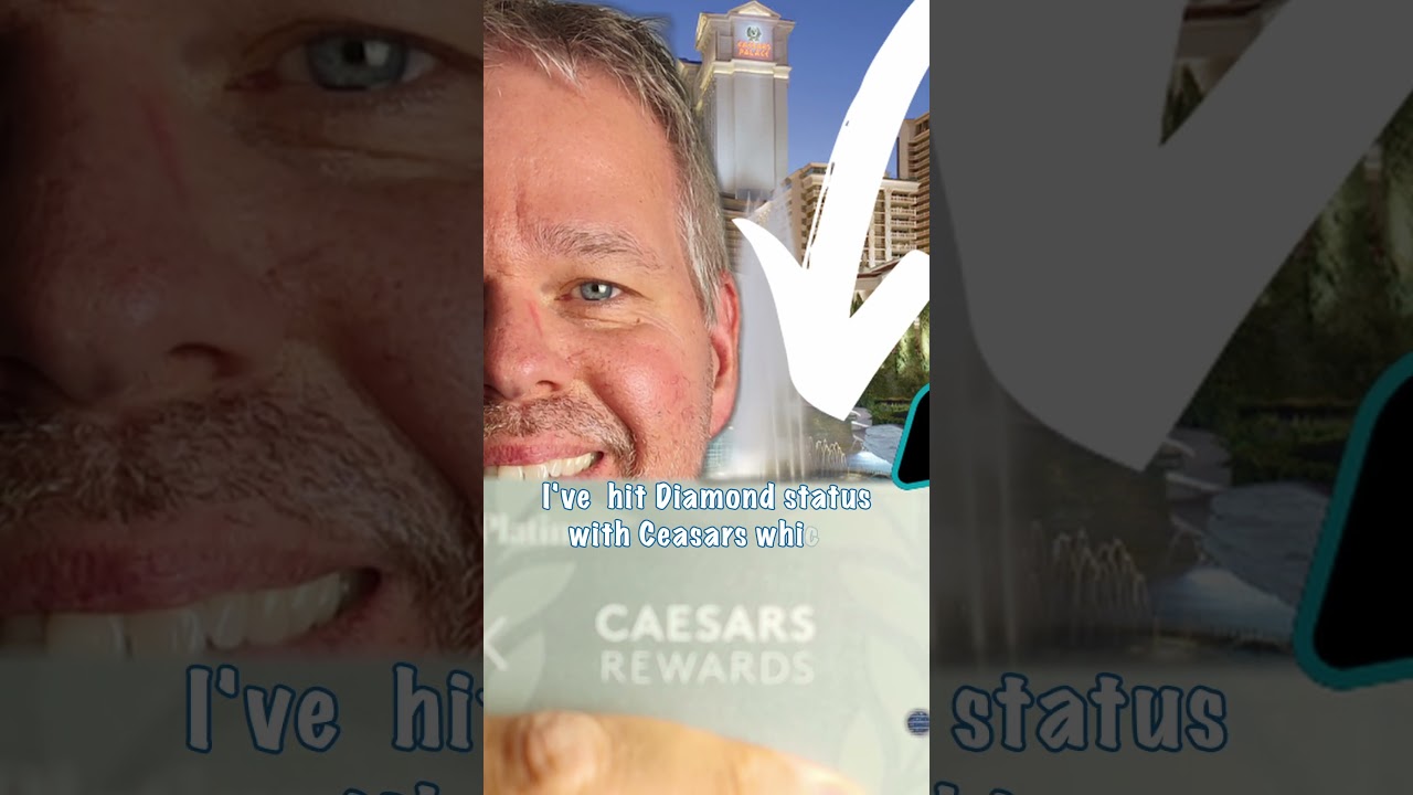 TRICK to get 💎 Status at Caesars in VEGAS for Free Hotels & More 
