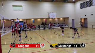 2017 11 02 MS Volleyball A Game 2 ASIJ vs YIS