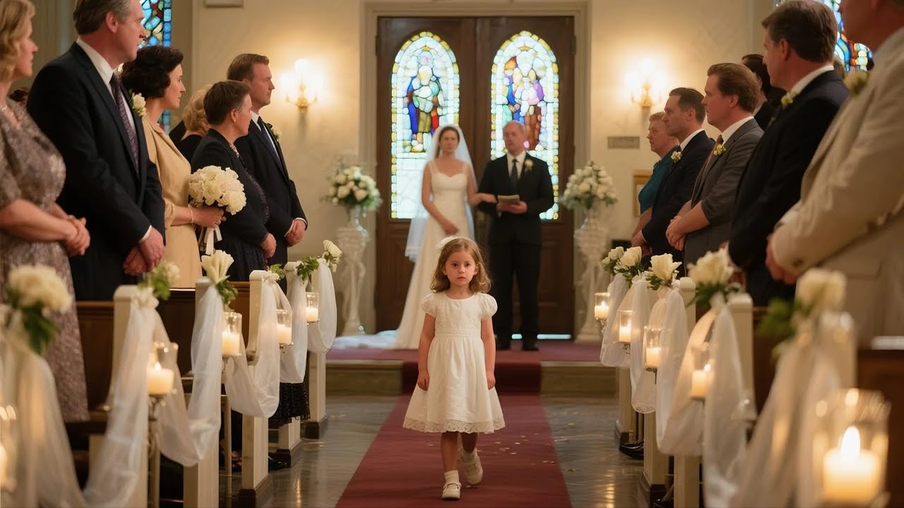 A little girl vanished in the church during a wedding, and when found, the truth shocked everyon