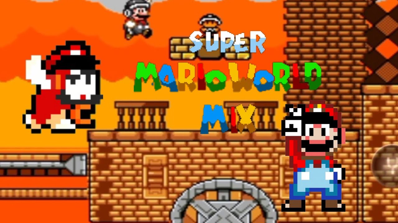 JUGANDO MARIO WORLD MIX!! Versión 2.0.0