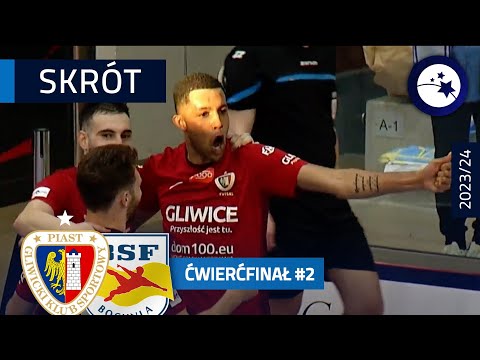 Piast Gliwice - BSF ABJ Bochnia 7:2 | SKRÓT | 2. mecz ĆWIERĆFINAŁ (2023/24)