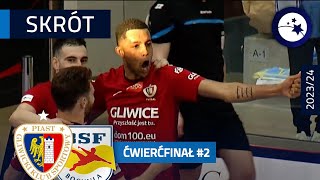 Piast Gliwice - BSF ABJ Bochnia 7:2 | SKRÓT | 2. mecz ĆWIERĆFINAŁ (2023/24)