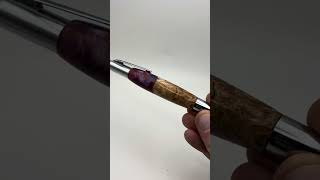 Artistic Ballpoint Pen - Check out my Etsy to Purchase #art #woodturning #penturning