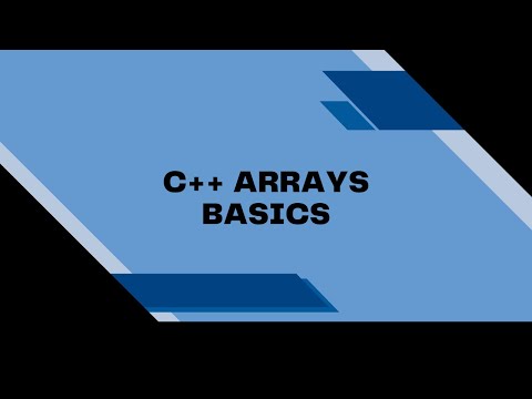 C++ Programming for Beginners – Introduction to Arrays