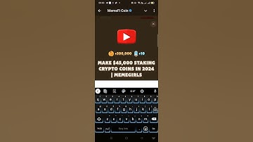 Make $45,000 Staking Crypto Coins In 2024 | MemeGirls