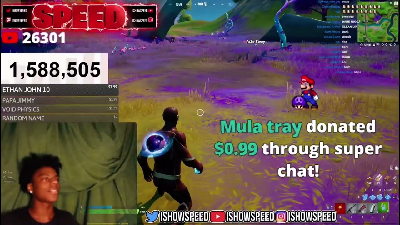 FaZe Sway barks For IShowSpeed🤣