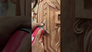 Make Carvings On Wooden Boards Using A Drilling Machine Very Carey youtubeshorts trending