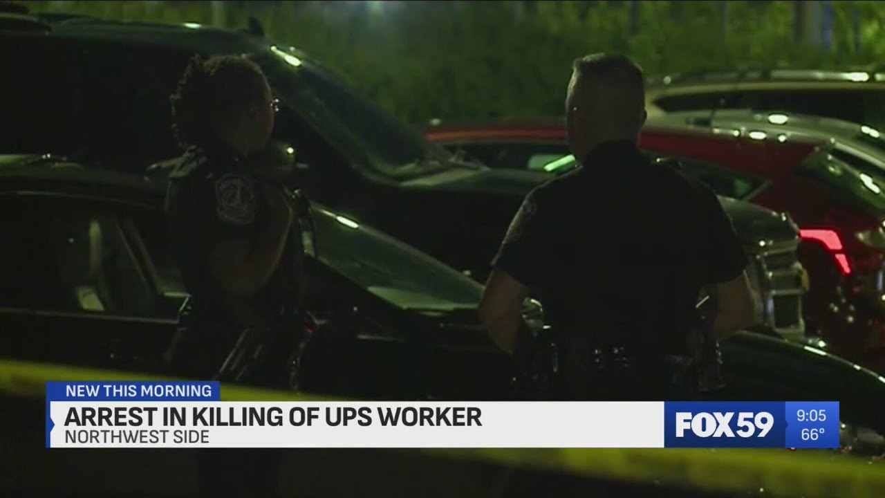 Docs: Man arrested after fatal shooting of UPS worker in NW Indy