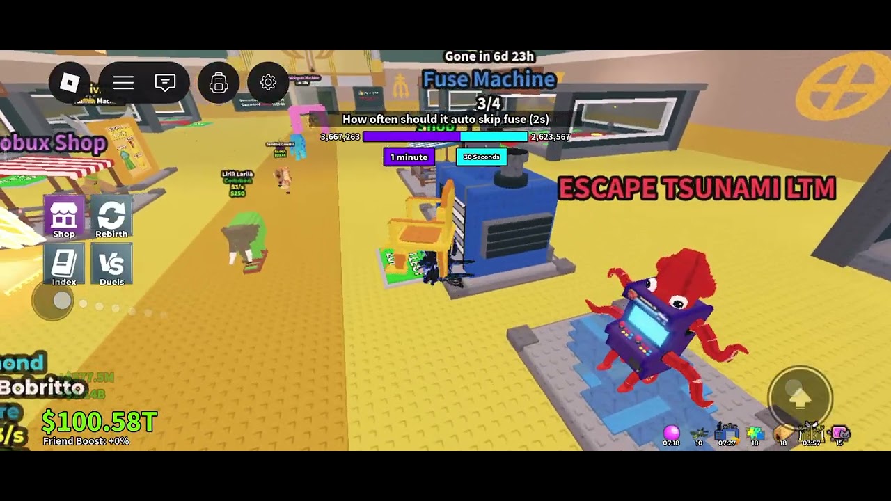 Steal a brainrot admin abuse (tamil) #steal a brainrot #roblox #brainrot #gaming #admin abuse #W