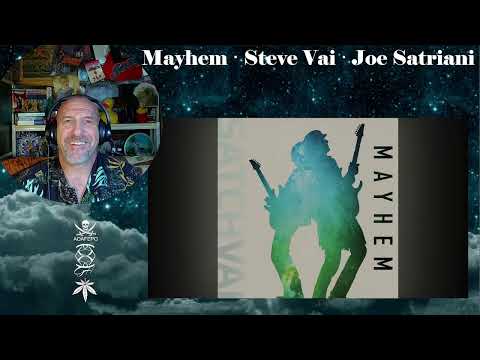 Steve Vai - Joe Satriani - Mayhem - Reaction with Rollen (First Listen)
