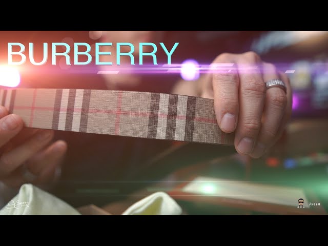 real/fake burberry belt