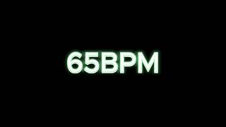 1 Hour 65 BPM Metronome | Steady Tempo for Practice and Study