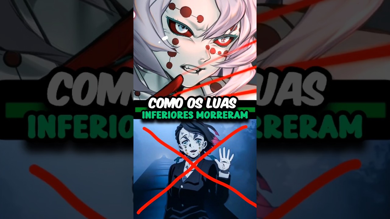 Como cada Lua Inferior teve seu fim em Demon Slayer: descubra.