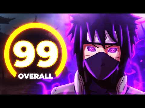 Thumbnail of ErnieBurns' video on face creations, showing a masked avatar with glowing purple eyes beside a 99 Overall badge