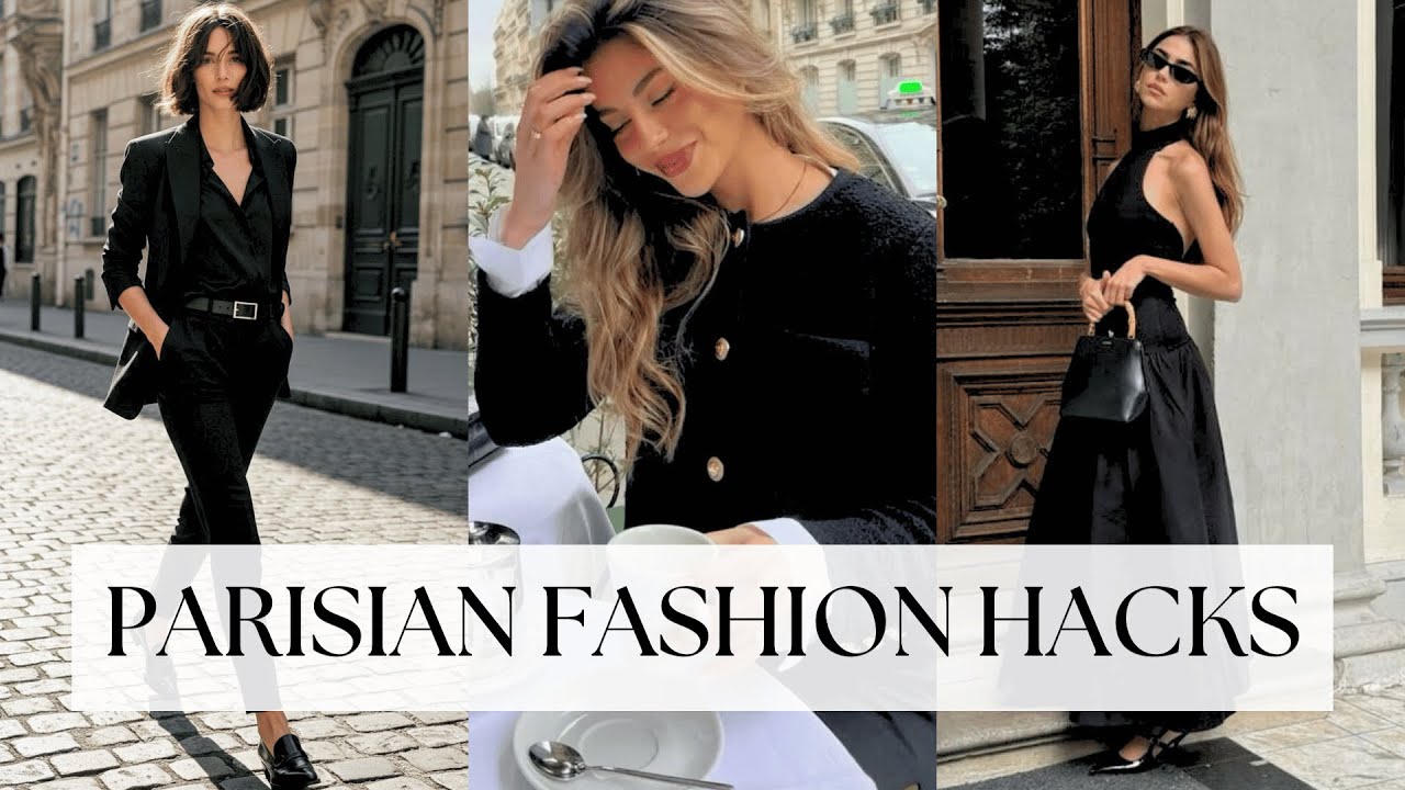 7 Parisian All-Black Fashion Hacks for Women Over 60 💖 Timeless Elegance, Comfort & Effortless Chic!