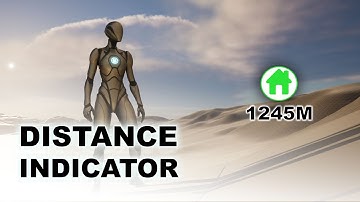Unreal Engine 5 - Checkpoint Distance Indicator