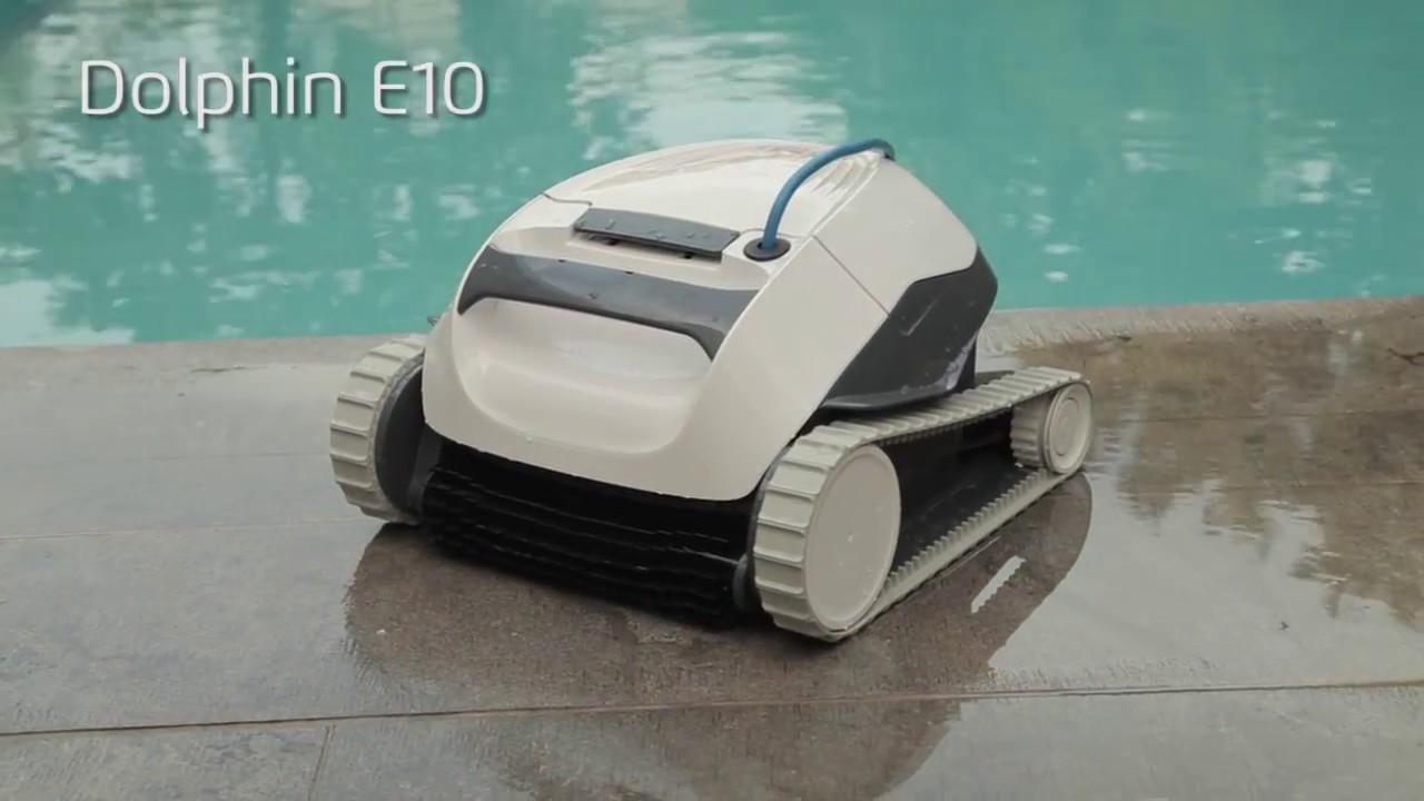 Robots de piscines Dolphin E10 Présentation YouTube