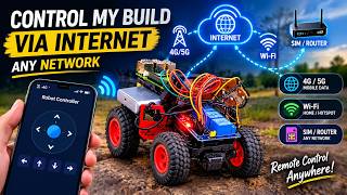 I Built a Raspberry Pi Robot Car That I Can Control From Anywhere Using the Internet! 🤖🌐