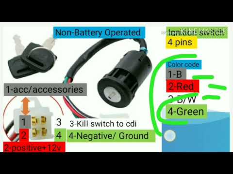 Ignition switch connection and explain how to work (TAGALOG) - YouTube