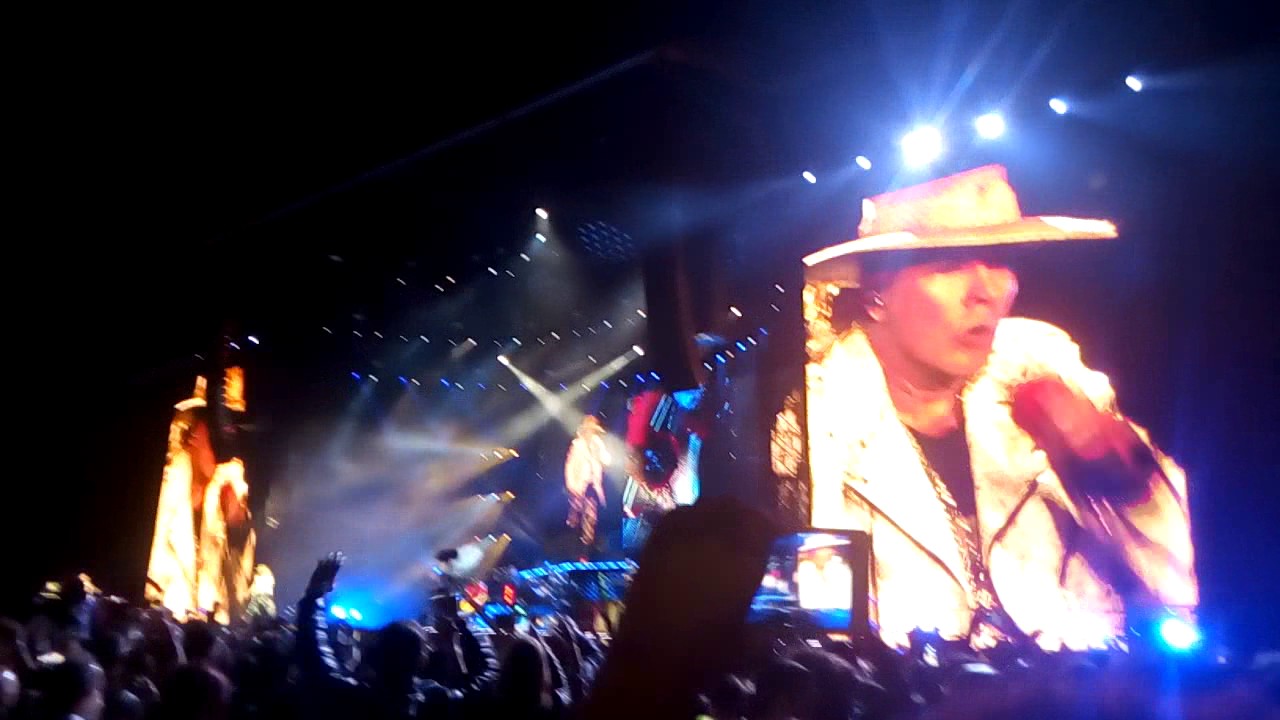 Guns N Roses Sweet Child O Mine Live Paris 1992