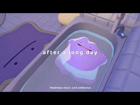 after a long day 🛁 pokémon music for study & relax | pokopia ambience