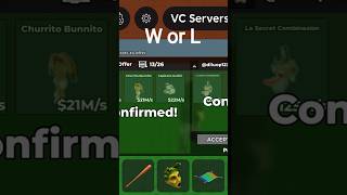 i got la secret W or L trade? #roblox #shorts #shortsfeed #stealabrainrot #trading