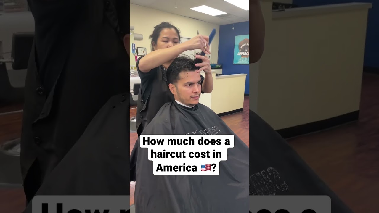 How much does a haircut cost in America? #shorts #ytshorts #ytshortsindia