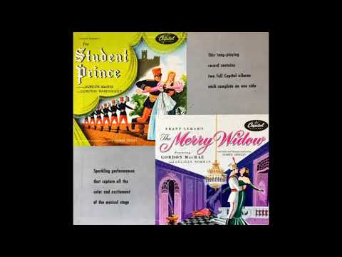 The Merry Widow - by Franz Lehár (with Gordon MacRae & Lucille