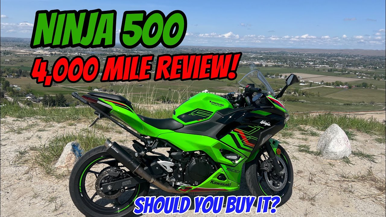 MY HONEST OPINION | BEGINNER RIDER |  2024 NINJA 500 KRT SE
