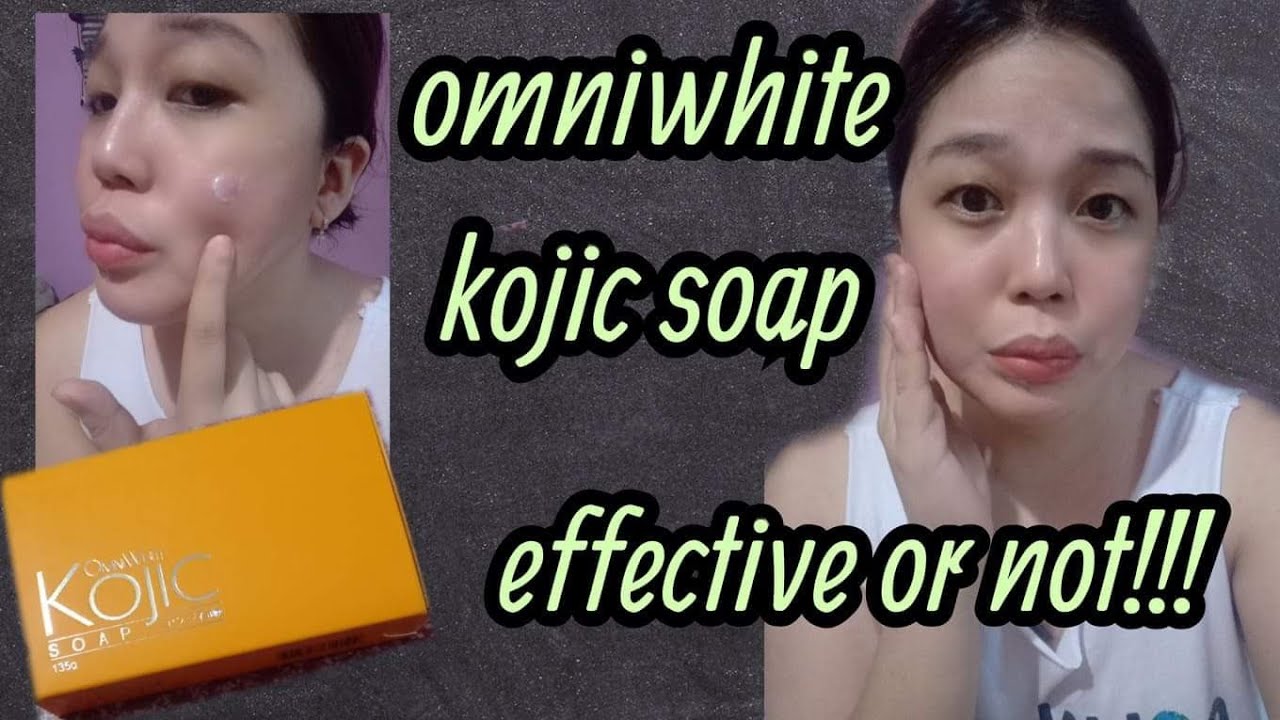 omniwhite kojic soap for oily skin