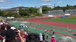 朝原 宣治１０秒９３（＋３．３）　全日本マスターズ陸上in京都2024 09 23 朝原宣治 遺伝子