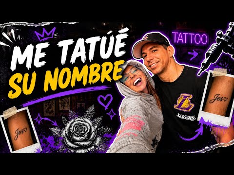 Me tatué su nombre 😱❤️