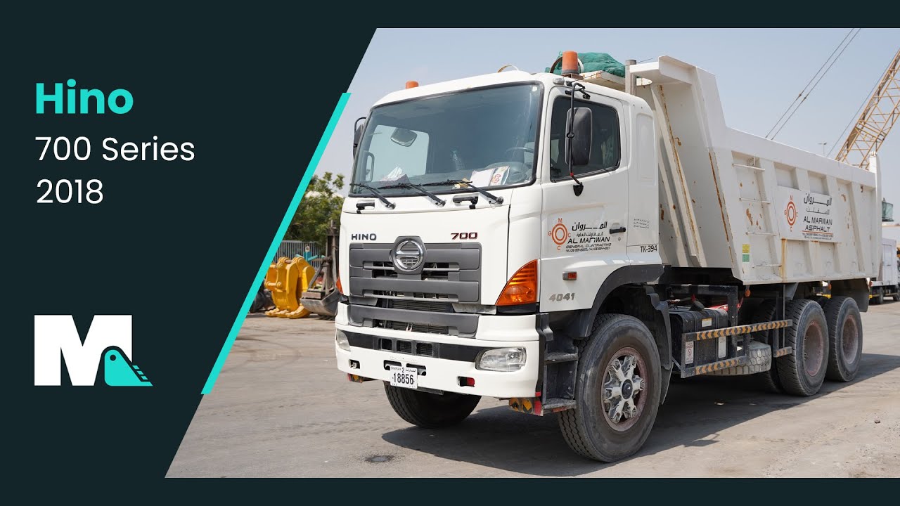 Hino 700 Series ZS 4041 6x4 Tipper Truck | 2018