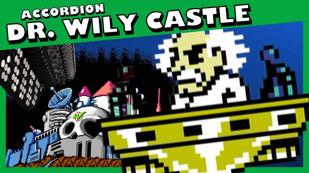 |VGM Accordion] Mega Man 2 - Dr. Wily's Castle // Accordion Cover