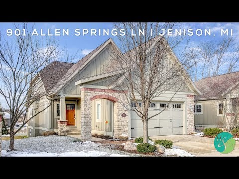 901 Allen Springs Ln, Jenison, MI home video tour