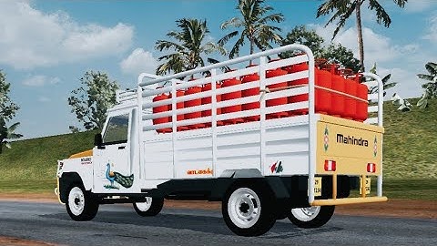 Mahindra Pickup Mod In Bus Simulator Indonesia - Bussid Car Mod - Bussid Bus Mod - Bussid