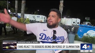 Dodger fans react to Game 5 loss vs. Blue Jays