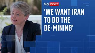 Foreign Sec says UK 'standing ready' to help on de-mining Strait of Hormuz